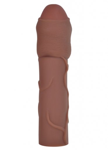 Et Dokusunda Titreşimli Penis Kılıfı